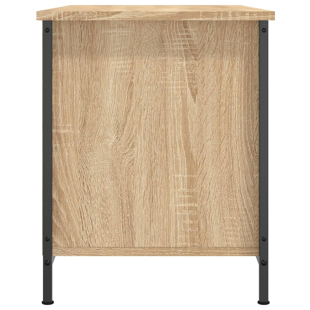 Meuble TV Chêne sonoma 80x40x50 cm Bois d'ingénierie