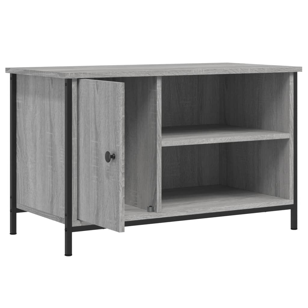 Meuble TV Sonoma gris 80x40x50 cm Bois d'ingénierie