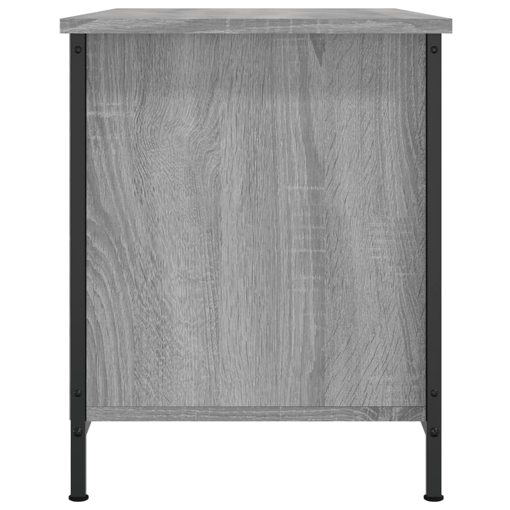 Meuble TV Sonoma gris 80x40x50 cm Bois d'ingénierie