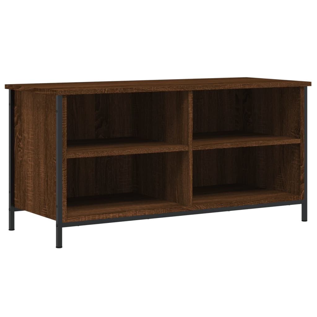 Meuble TV Chêne marron 100x40x50 cm Bois d'ingénierie