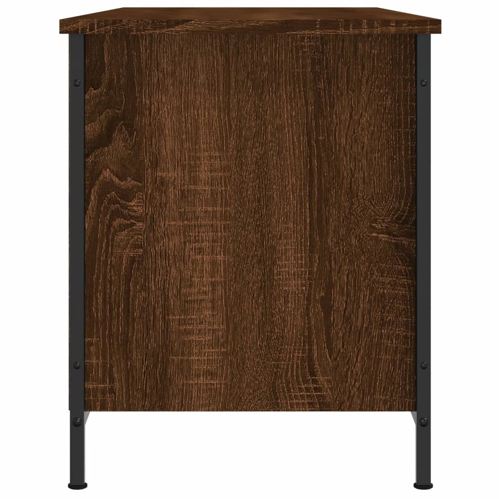 Meuble TV Chêne marron 100x40x50 cm Bois d'ingénierie