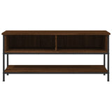 Meuble TV chêne marron 100x35x45 cm bois d'ingénierie