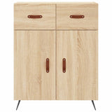 Sonoma oak sideboard 69.5x34x90 cm engineered wood