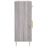 Buffet sonoma gris 69,5x34x90 cm bois d'ingénierie