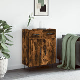 Smoked oak sideboard 69.5x34x90 cm engineered wood