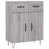 Buffet sonoma gris 69,5x34x90 cm bois d'ingénierie