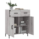 Buffet sonoma gris 69,5x34x90 cm bois d'ingénierie