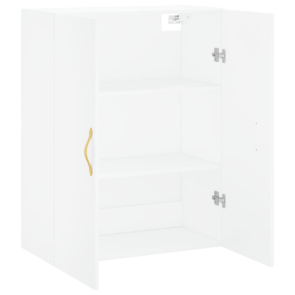 Weißer Wandschrank 69,5x34x90 cm