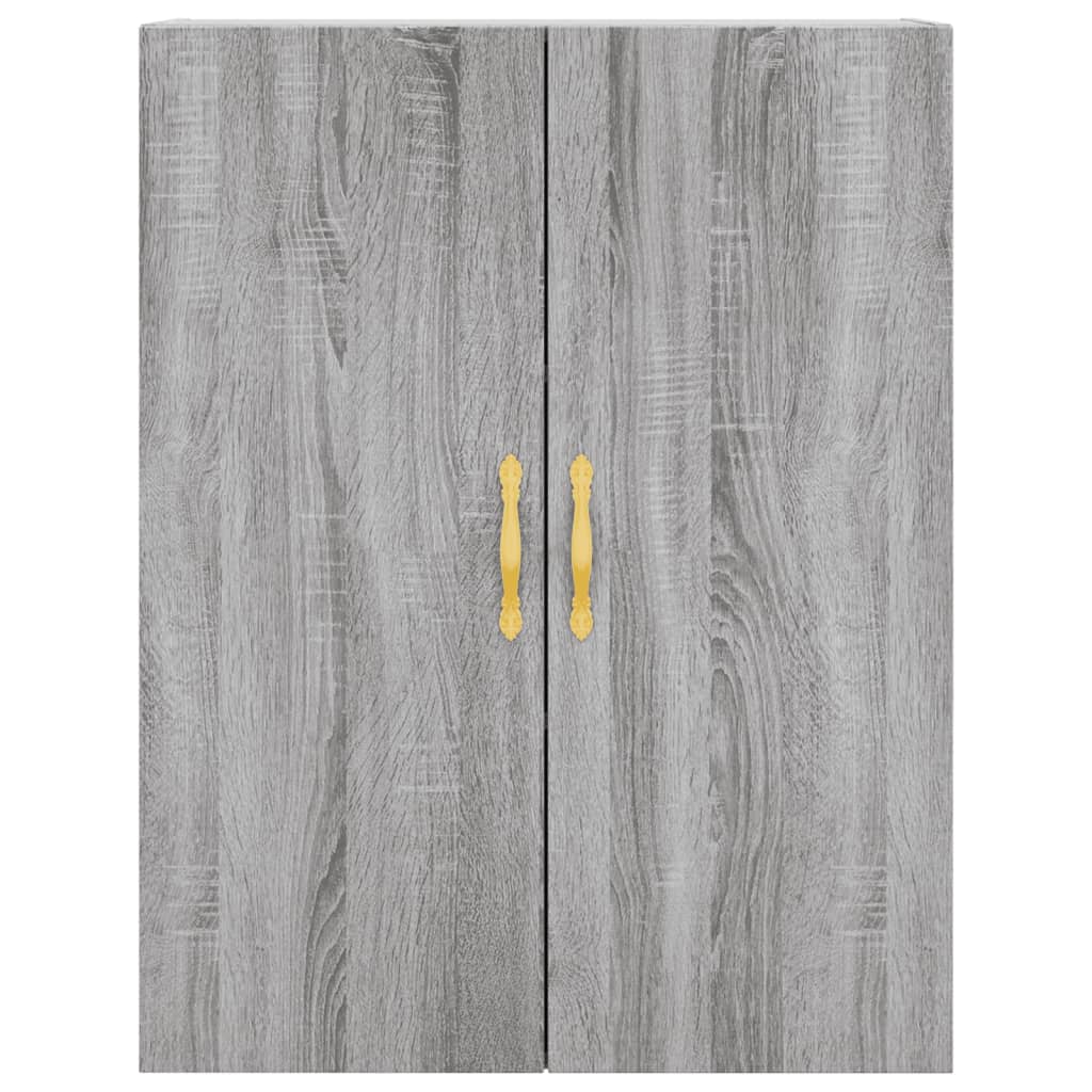 Armoire murale sonoma gris 69,5x34x90 cm