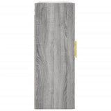 Armoire murale sonoma gris 69,5x34x90 cm