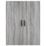 Armoire murale sonoma gris 69,5x34x90 cm