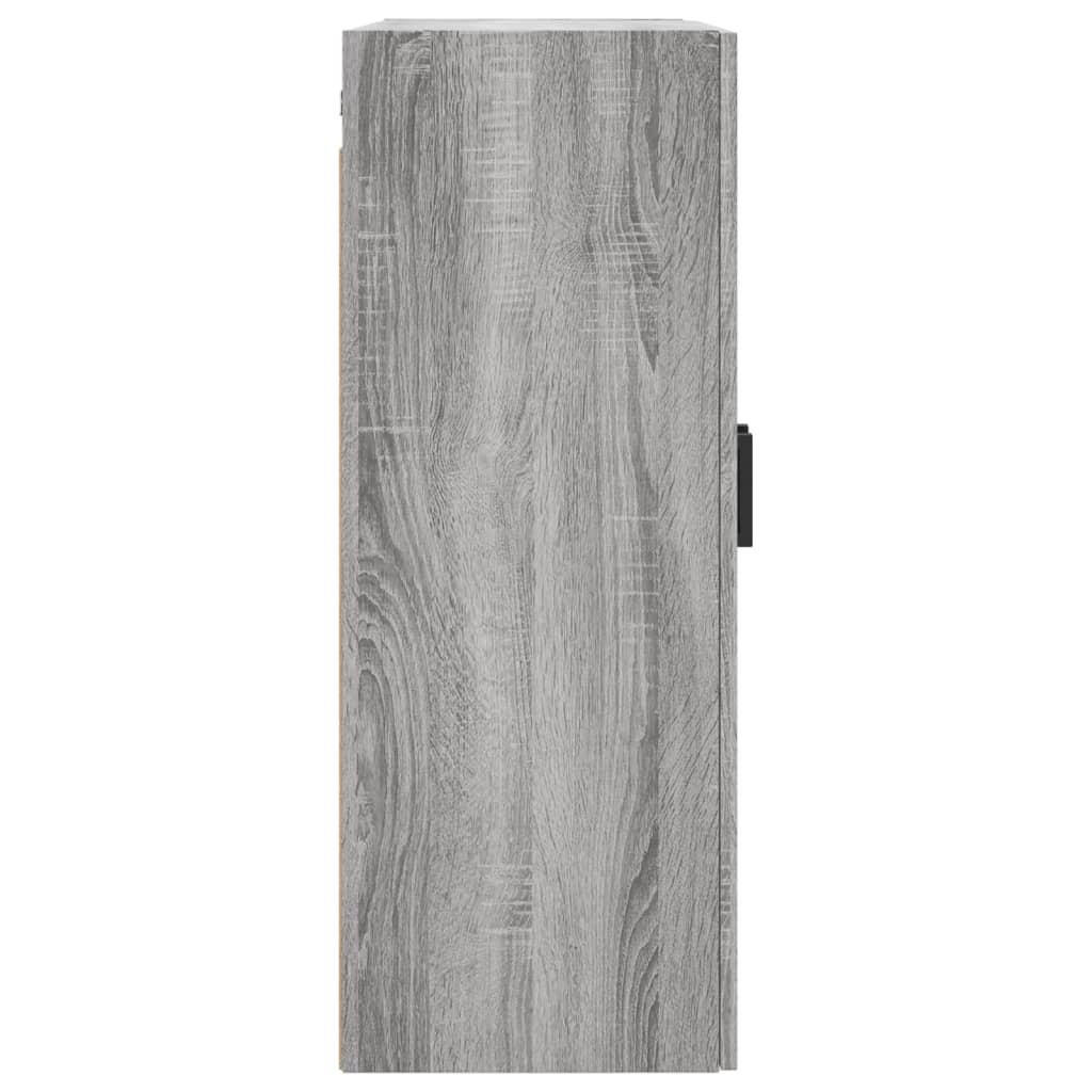 Armoire murale sonoma gris 69,5x34x90 cm