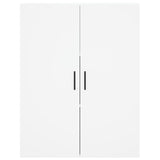 Armoire murale blanc 69,5x34x90 cm