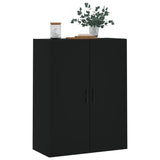 Armoire murale noir 69,5x34x90 cm