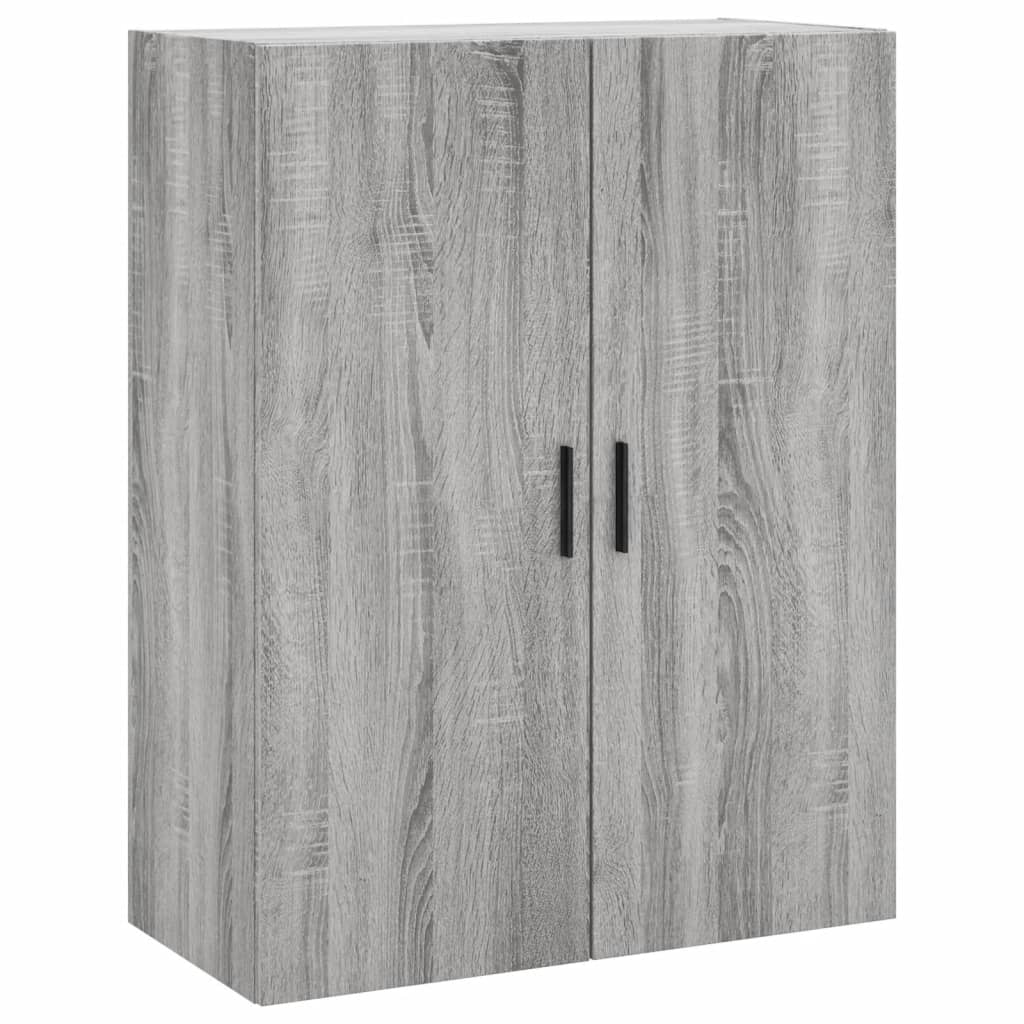 Armoire murale sonoma gris 69,5x34x90 cm