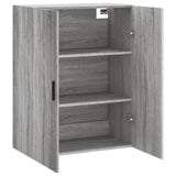 Armoire murale sonoma gris 69,5x34x90 cm