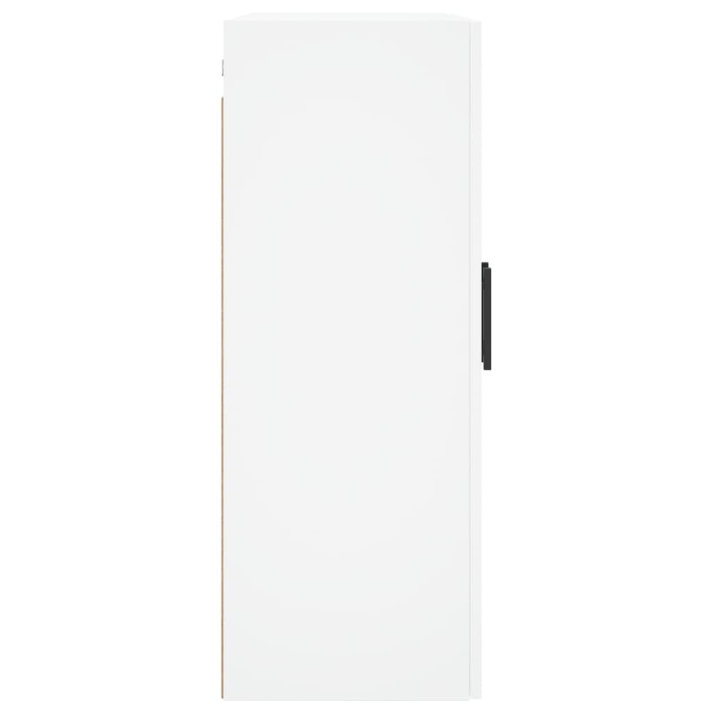 Armoire murale blanc 69,5x34x90 cm