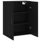 Armoire murale noir 69,5x34x90 cm