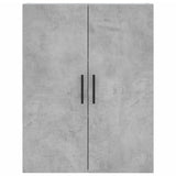 Betongrauer Wandschrank 69,5x34x90 cm