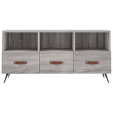 Meuble TV sonoma gris 102x36x50 cm bois d'ingénierie