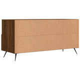 Meuble TV chêne marron 102x36x50 cm bois d'ingénierie