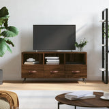 Meuble TV chêne marron 102x36x50 cm bois d'ingénierie