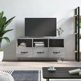 Meuble TV sonoma gris 102x36x50 cm bois d'ingénierie