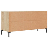 Meuble TV chêne sonoma 102x36x50 cm bois d'ingénierie