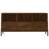 Meuble TV chêne marron 102x36x50 cm bois d'ingénierie