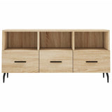 Meuble TV chêne sonoma 102x36x50 cm bois d'ingénierie