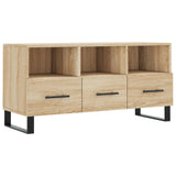 Meuble TV chêne sonoma 102x36x50 cm bois d'ingénierie