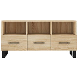 Meuble TV chêne sonoma 102x36x50 cm bois d'ingénierie