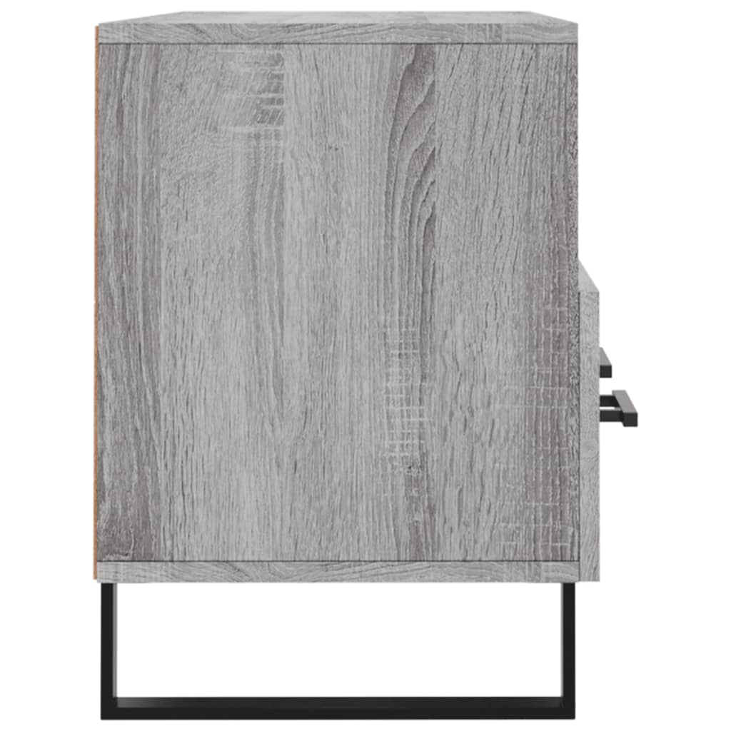 Meuble TV sonoma gris 102x36x50 cm bois d'ingénierie