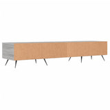 Meuble TV sonoma gris 150x36x30 cm bois d'ingénierie