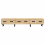 Meuble TV chêne sonoma 150x36x30 cm bois d'ingénierie