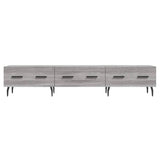 Meuble TV sonoma gris 150x36x30 cm bois d'ingénierie