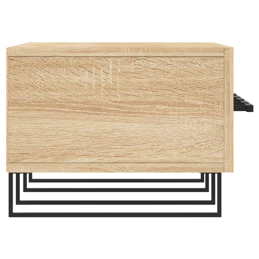 Meuble TV chêne sonoma 150x36x30 cm bois d'ingénierie