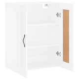 Weißer Wandschrank 69,5x34x90 cm aus Holzwerkstoff