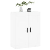 Armoire murale blanc 69,5x34x90 cm bois d'ingénierie