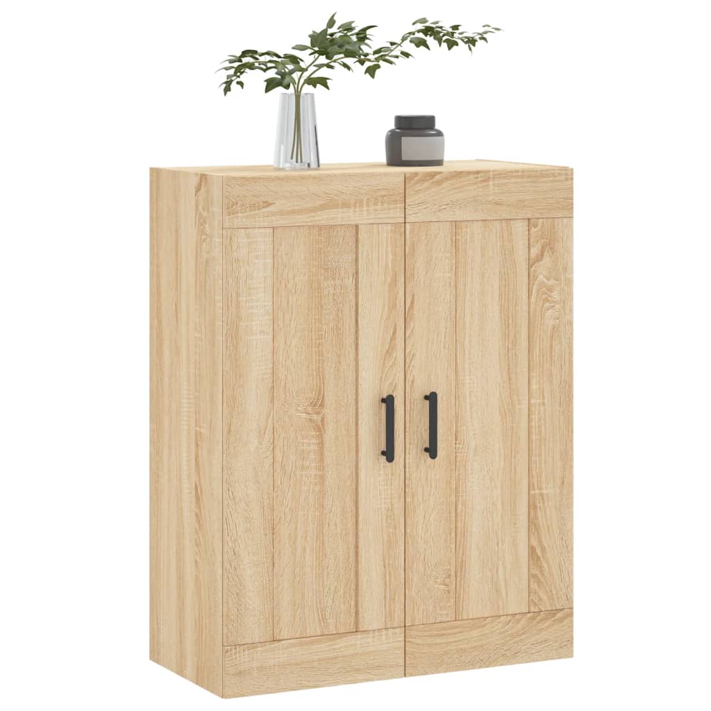 Armoire murale chêne sonoma 69,5x34x90 cm bois d'ingénierie