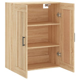 Armoire murale chêne sonoma 69,5x34x90 cm bois d'ingénierie