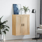 Armoire murale chêne sonoma 69,5x34x90 cm bois d'ingénierie