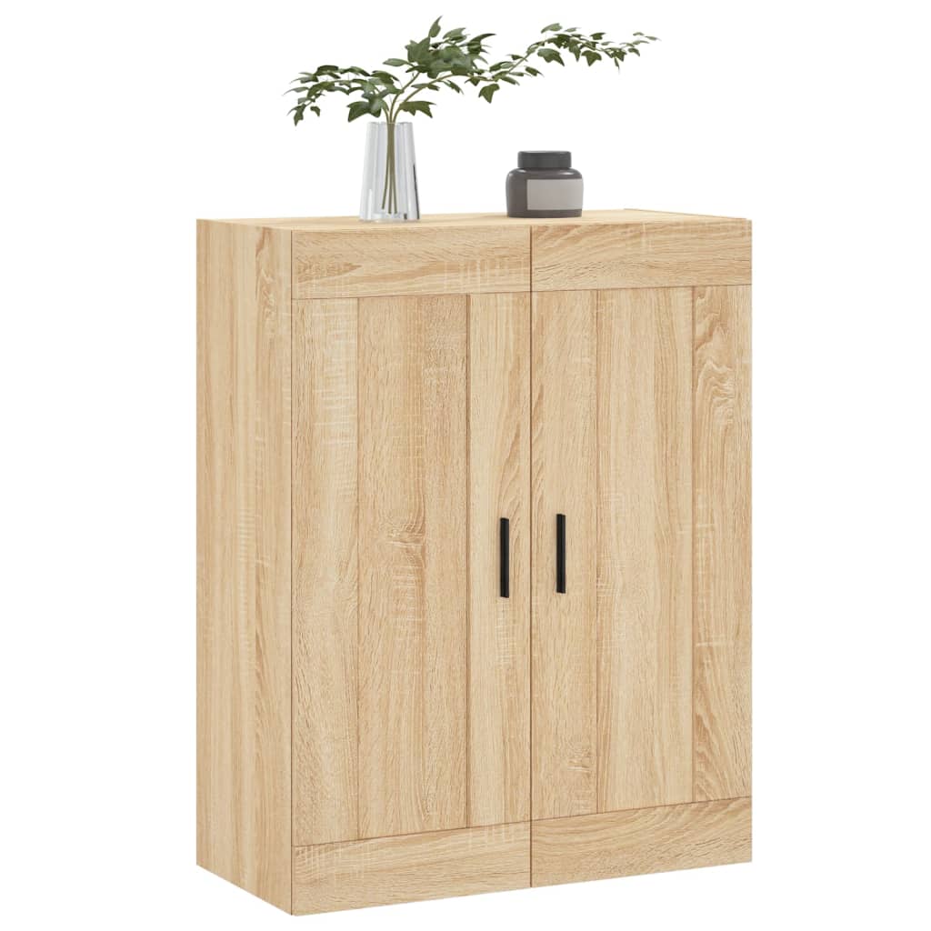 Armoire murale chêne sonoma 69,5x34x90 cm bois d'ingénierie