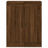 Armoire murale chêne marron 69,5x34x90 cm bois d'ingénierie