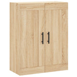 Armoire murale chêne sonoma 69,5x34x90 cm bois d'ingénierie