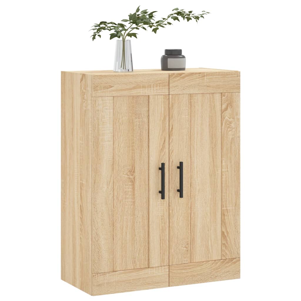 Armoire murale chêne sonoma 69,5x34x90 cm bois d'ingénierie