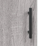 Armoire murale sonoma gris 69,5x34x90 cm bois d'ingénierie