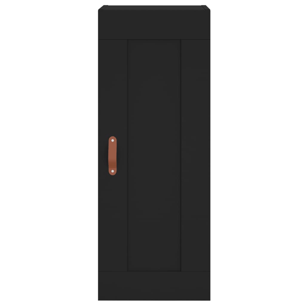 Armoire murale noir 34,5x34x90 cm bois d'ingénierie