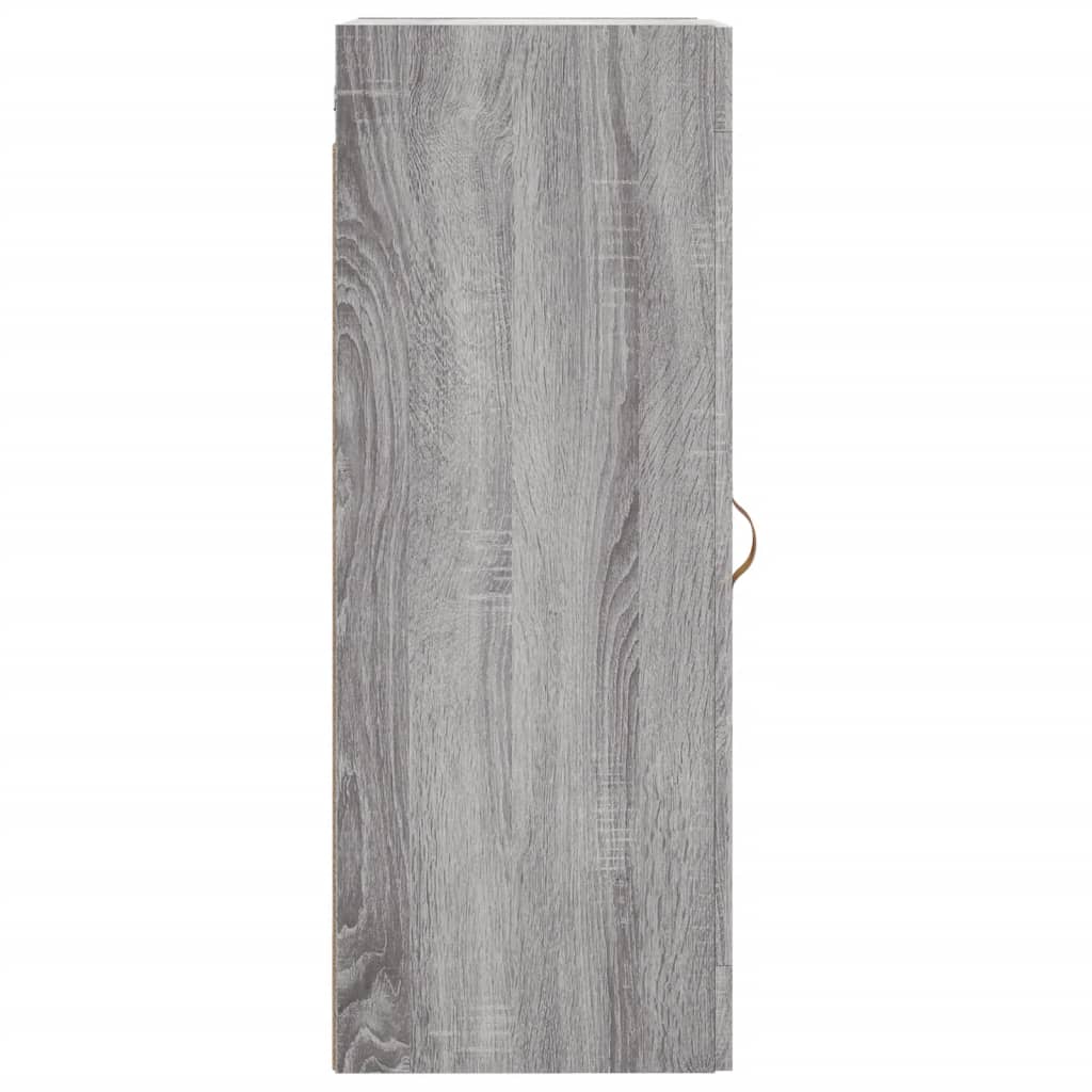 Armoire murale sonoma gris 34,5x34x90 cm bois d'ingénierie