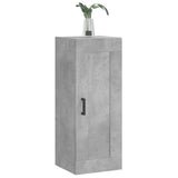 Armoire murale gris béton 34,5x34x90 cm bois d'ingénierie